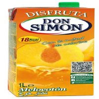 DISFRUTA DON SIMON MELOCOTON  BRIK 1LX12 