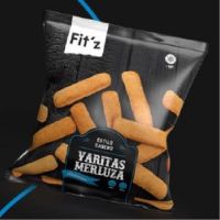 VARITAS DE MERLUZA EMPANADAS 10p 400Gr FIT´Z