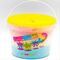 ALGODÓN AZÚCAR TRICOLOR 50Gr. 6U