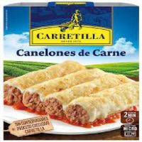 CANELONES CARNE CARRETILLA 375GRS